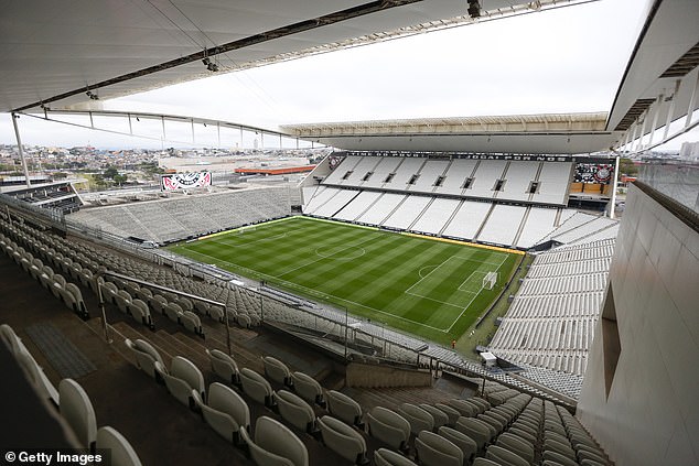 The NFL game will take place at Corinthians Arena, home of the Corinthians football team.