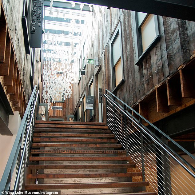 The museum remains empty of visitors until parts of the exhibition are modified.