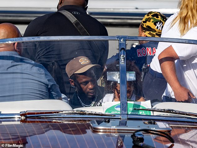 While Edwards and Cher were living it up at Club 55 in St. Tropez, Travis Scott attended the F1 Monaco Grand Prix at the Circuit de Monaco in Monte Carlo, Monaco, on Sunday.