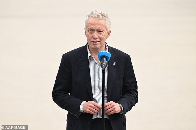 Australia's tennis boss Craig Tiley also met the prime minister.