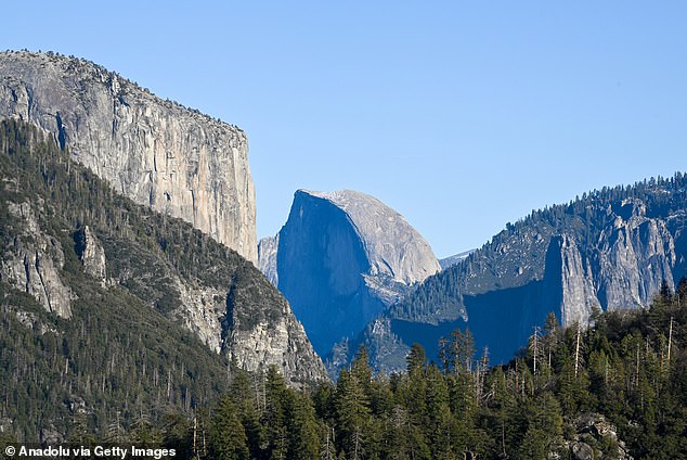 National parks will remain open during the holiday. In the photo: Yosemite National Park in California