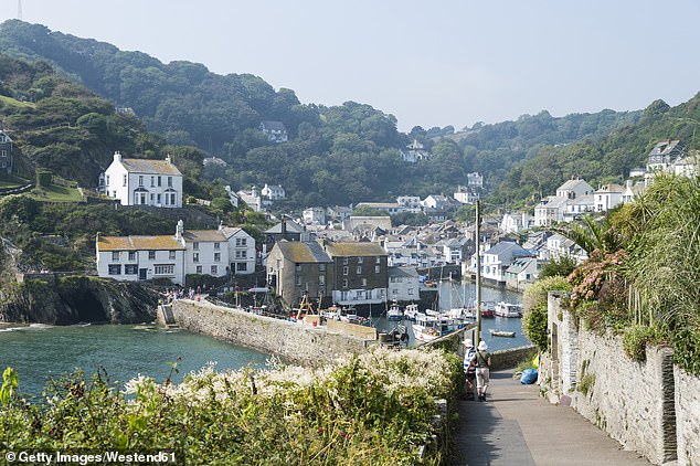 Polperro in South Cornwall which is a popular location for holiday lets