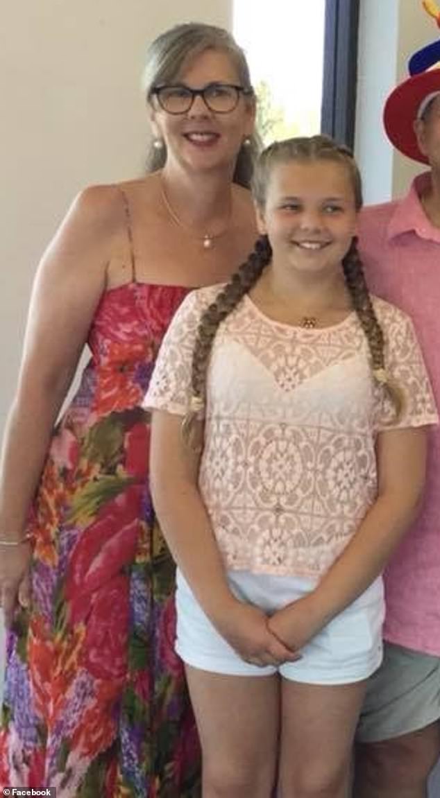 Mark Bombara, 63, broke into Jennifer Petelczyc's home in Floreat, in Perth's western suburbs, about 4.30pm on Friday, looking for his ex-wife Rowena. Unable to find her, Bombara fatally shot her friend Jennifer Petelczyc, 53, and her daughter Gretl, 18, (pictured together) before turning the gun on himself.