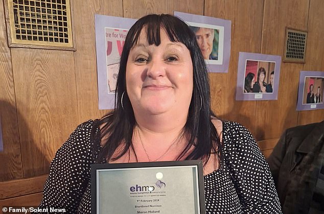 Sharon Holland (pictured) has called for information about coercive and controlling behavior to be taught in schools so that 