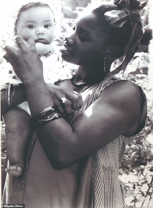 The broadcaster, who was raised alone by her mother and separated from her father, continued to discuss the incredible impact that recreationally reconnecting with her paternal family (Miquita photographed as a baby with Andi) has had on her life.