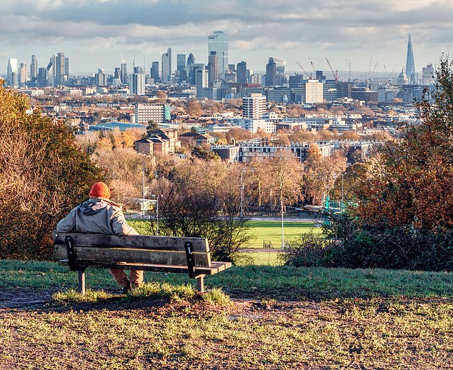 Miquita said: 'Do you know where you were conceived? Yes. Yes, I was conceived on Hampstead Heath (pictured). That's really amazing.