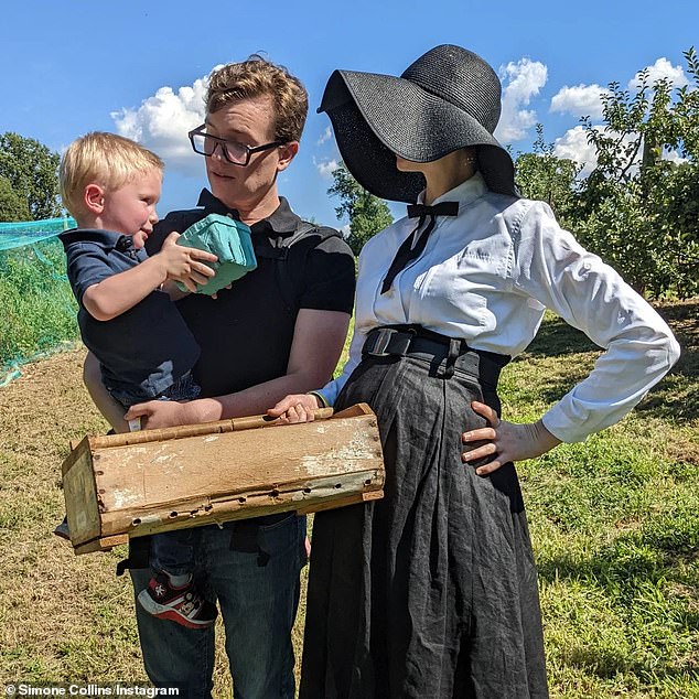 Malcolm said he and his co-influencer wife Simone, 36, watched as feral cats reacted to unruly kittens with a quick swipe of their paw. They tried it with their own children and found it very effective, he explained.