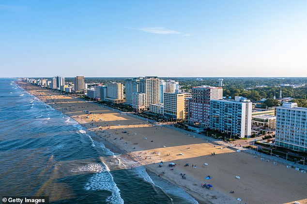 Virginia Beach, Virginia, was ranked the cleanest city in the United States. It was tied with three other cities in California and New Jersey for having the fewest per capita greenhouse gas emissions from large facilities.