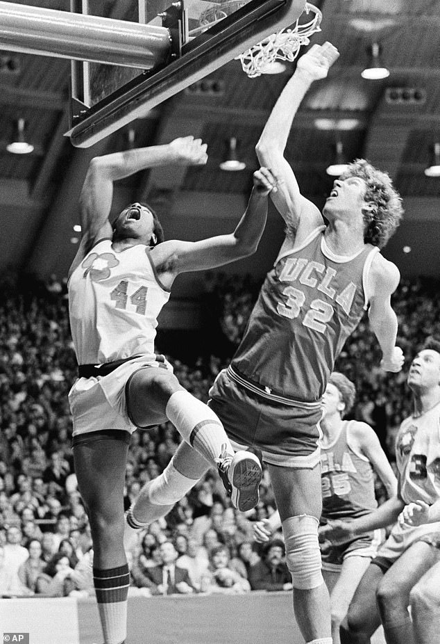 Walton was a college basketball star, winning two NCAA titles with the UCLA Bruins.