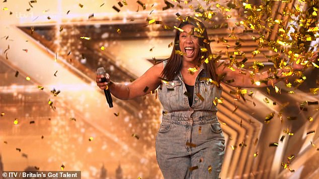 The BGT star also revealed that she had met Simon when she was just 15, when he was working at a record label near her home and claimed she told him about her dream.