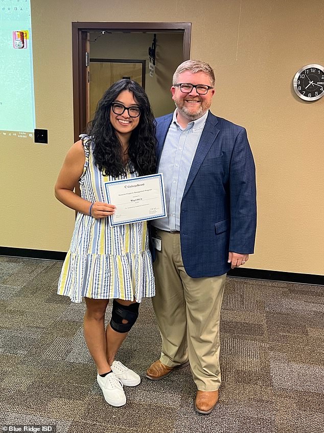 Maya said she had dreamed of being valedictorian and even set out to do it four years ago.