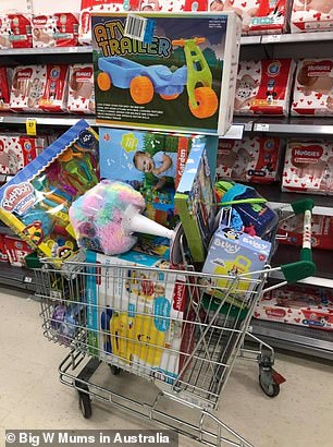 In recent years, devoted parents loaded their shopping carts with a mountain of toys worth thousands of dollars at BIG W.