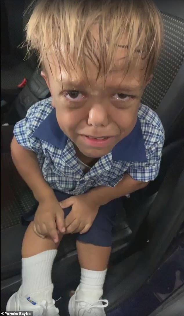 Quaden first came to the world's attention after his mother filmed and posted him upset and suicidal after being bullied at his elementary school.