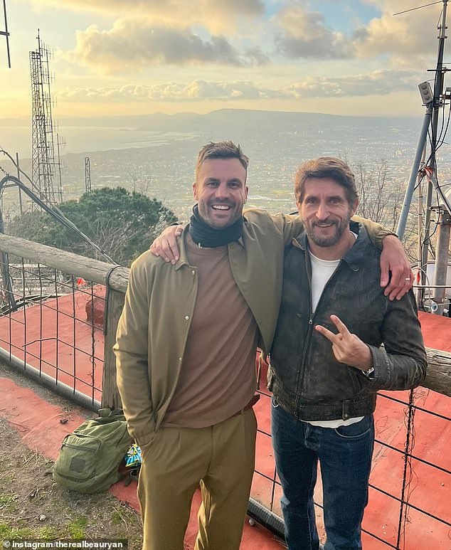 In his post, Beau (left) wrote a long tribute to his co-host Jonathan LaPaglia (right) and their time together on Top Gear Australia.