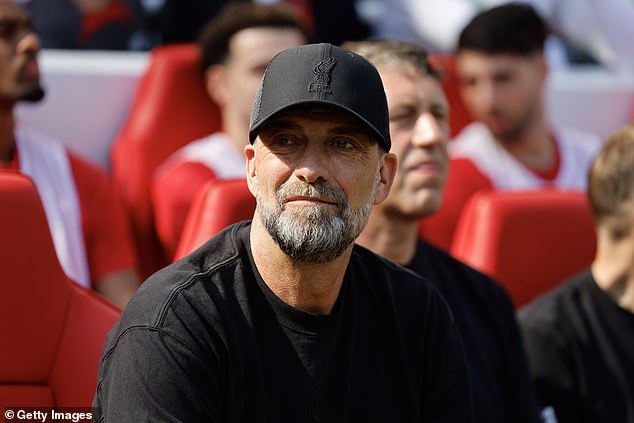 Klopp (pictured) will leave Liverpool after almost nine years in charge, having announced his decision to leave the club earlier this season.