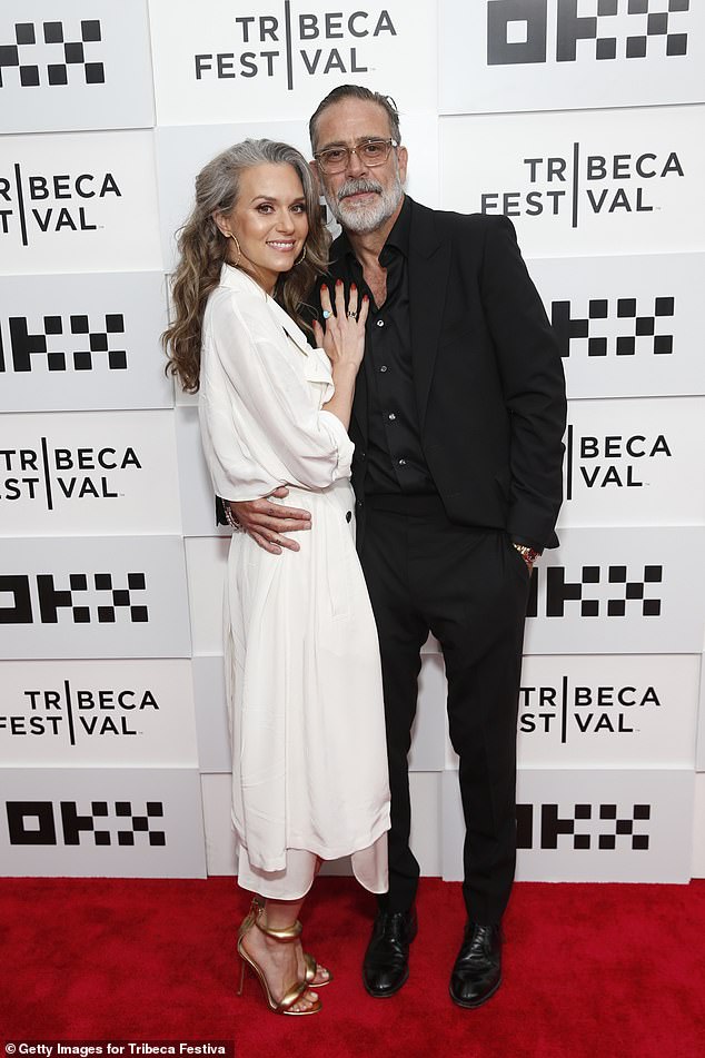 Jeffrey and Hilarie, shown in June 2023 in New York City, have been married since October 2019.