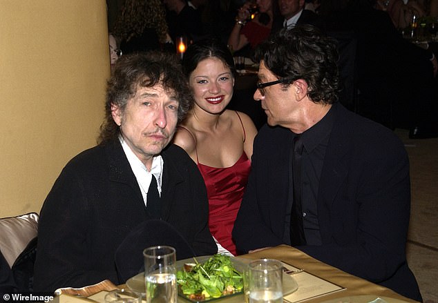 The late musician's children claim she was taking advantage of him in his final years, unbeknownst to them, longtime friends like Dylan and the guitarist's ex-wife, Dominique Bourgeois. The trio is seen together in 2022.