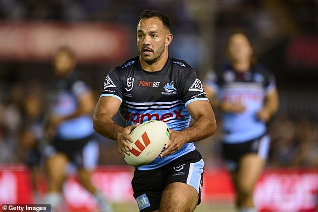 The Sharks star was fined $1,100 and banned from driving for three months.