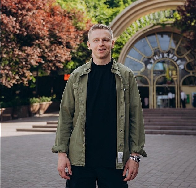 Oleksandr Zinchenko spent time in his native Ukraine before preparing for the Euros this summer.