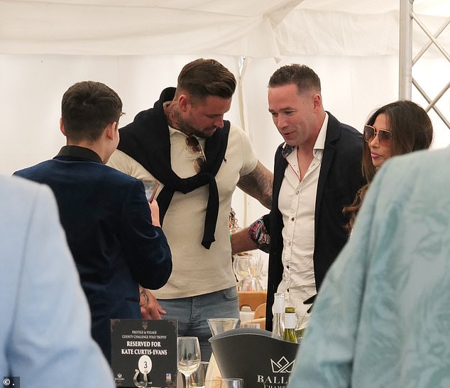 The new couple reunited with Katie's ex-husband Kieran Hayler at the polo, with whom Carl has formed a close friendship after his split from the former glamor model.