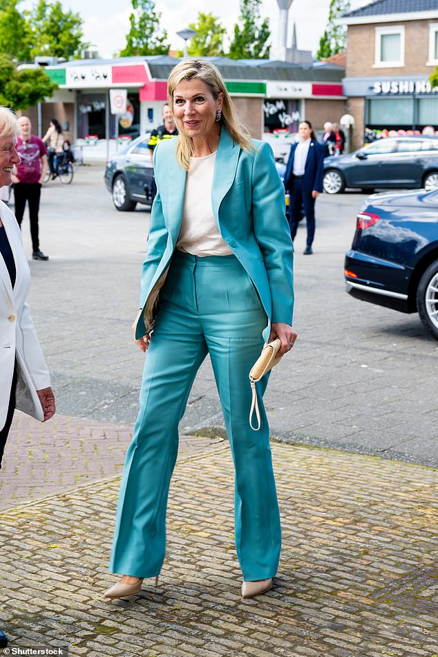 Queen Máxima during a visit as part of the MIND Us Leading Locals program