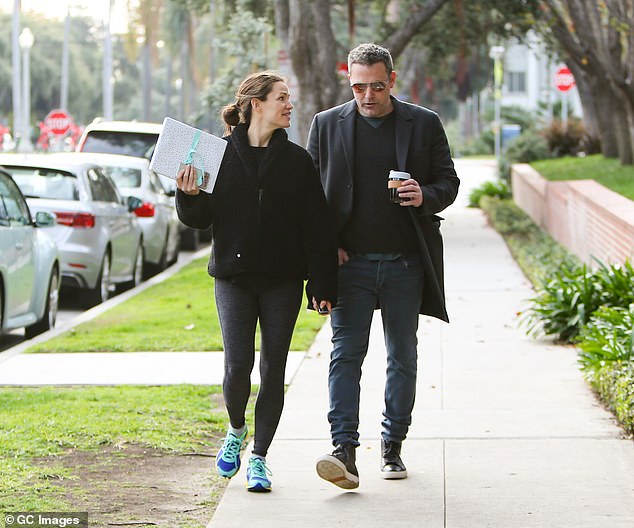 Garner shares her three children with her ex-husband Ben Affleck, 51, who is having some marital problems with his current wife, Jennifer Lopez, 54, pictured here in 2019.