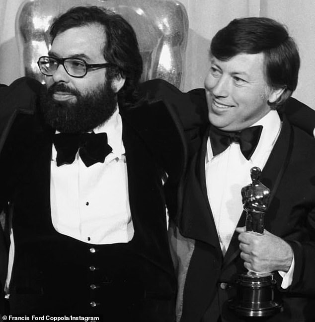 Francis Ford Coppola, who worked with Fred Roos (right) on The Godfather Part II, paid tribute to the producer on Tuesday.