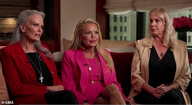 On Tuesday, Tanya, 54 (far right), ruled out that the CTE influenced OJ's actions that night in June 1995, citing a conversation with a well-known sports agent.