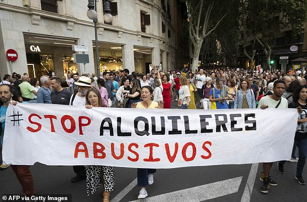 While tourism accounts for around 13% of Spain's GDP, angry locals in tourist hotspots have been protesting against tourism in their regions.