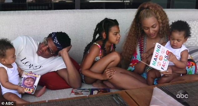 Beyoncé and Jay-Z have been married since 2008 and are now the proud parents of three children: Blue Ivy, 12, and twins Sir and Rumi, six.