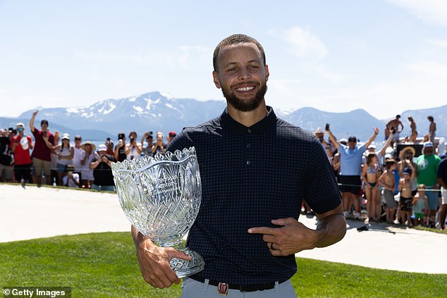 The Golden State Warriors point guard won the American Century Championship last year