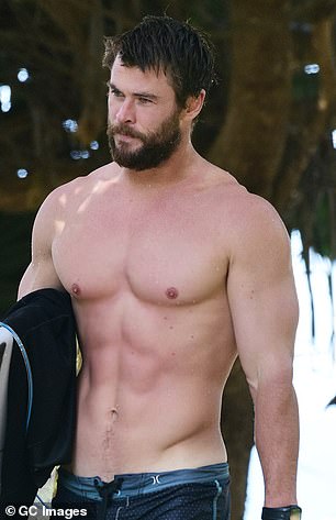 Chris Hemsworth has previously faced speculation about his steroid use.