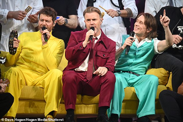 Take That have reveled in the success of their latest album, This Life, which shot straight to number one.