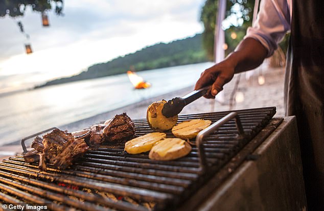 The health expert also crushed the hearts of beach lovers when he revealed that they should avoid barbecues (file image)