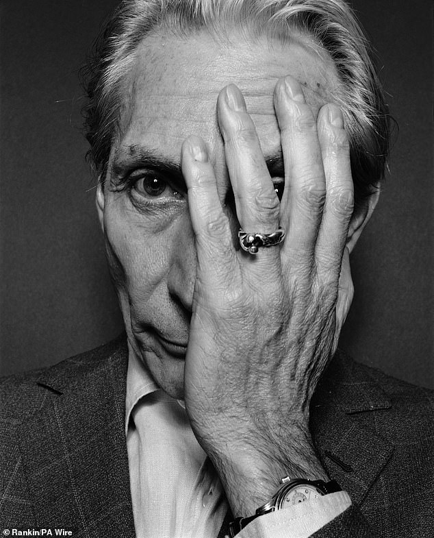 The image is just one of more than 200 editorial shoots done by Rankin for his magazine that will be celebrated in Back In the Dazed: Rankin 1991-2001 (pictured: another, Charlie Watts).