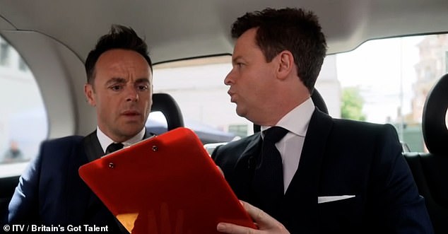 1716938335 290 Britains Got Talent host Ant McPartlin leaves Simon Cowell red faced