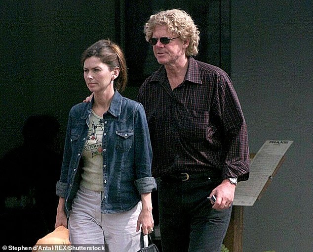 Shania previously revealed that Robert and his former friend Marie-Anne were still married 15 years after their affair was revealed (pictured with Robert in 2003).