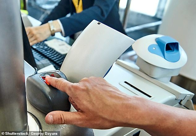 Each time visitors attempt to cross to the mainland they must show a facial image and provide four fingerprints.