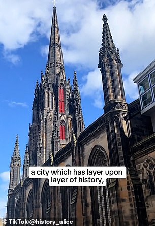 Alice recommended visiting Edinburgh (above) for a day of historical sights.