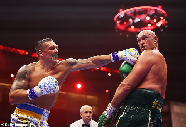 Usyk became the first man in 25 years to unify the division after beating Fury this month.