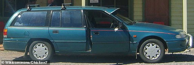 Axle Young was crushed by a 1994 Holden VR Commodore (file image)