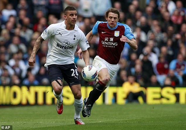 Walker, 34, burst onto the scene at Tottenham but did not have the same vision of the sport as he does now.