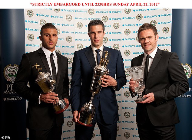 Walker won the PFA Young Player of the Year award while at Spurs in 2012 and 