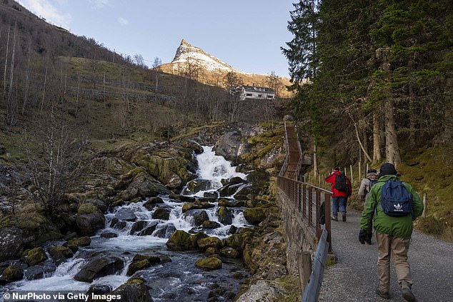 A Norwegian boasted about the country's idyllic mountain hiking trails