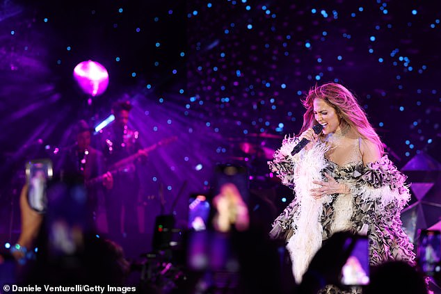 DailyMail.com also reported that the On the Floor singer's $90 million Las Vegas residency could also be in the works. 