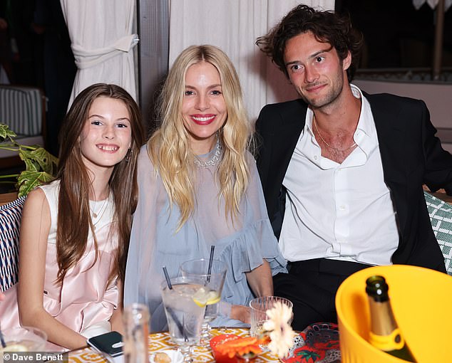 Sienna had the support of her family and was accompanied by Oli and her 11-year-old daughter Marlowe at the premiere of her film Horizon: An American Saga in Cannes.