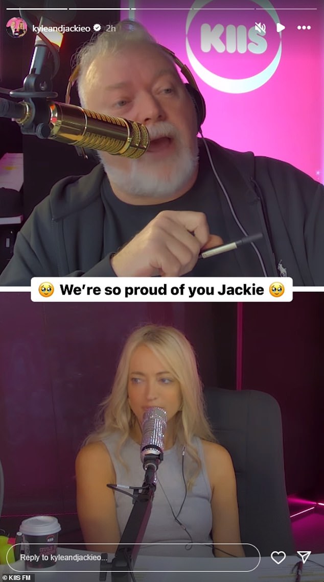 1717029337 768 Jackie O gives update on her 25 year old healthand even co host