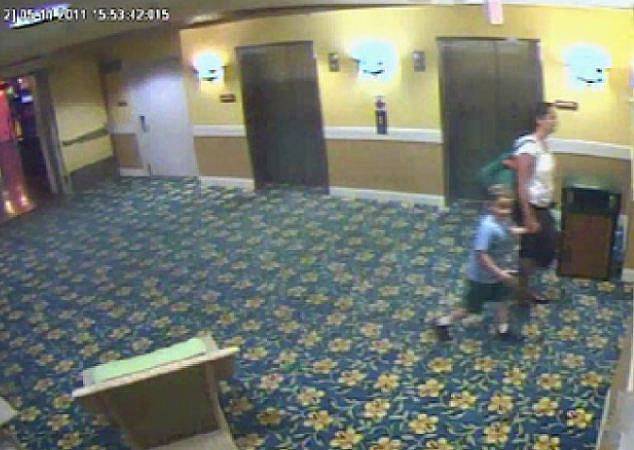 The last known images of Timmothy and his mother together were captured on CCTV, leaving the Kalahari Resort in Wisconsin Dells on May 12.