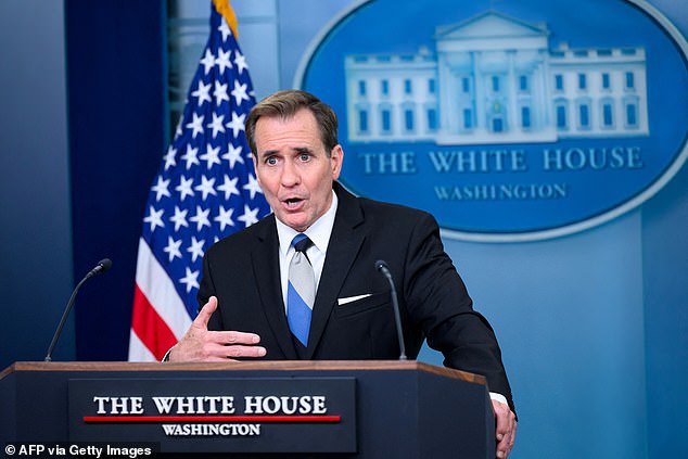 National Security Communications Advisor John Kirby said he still 