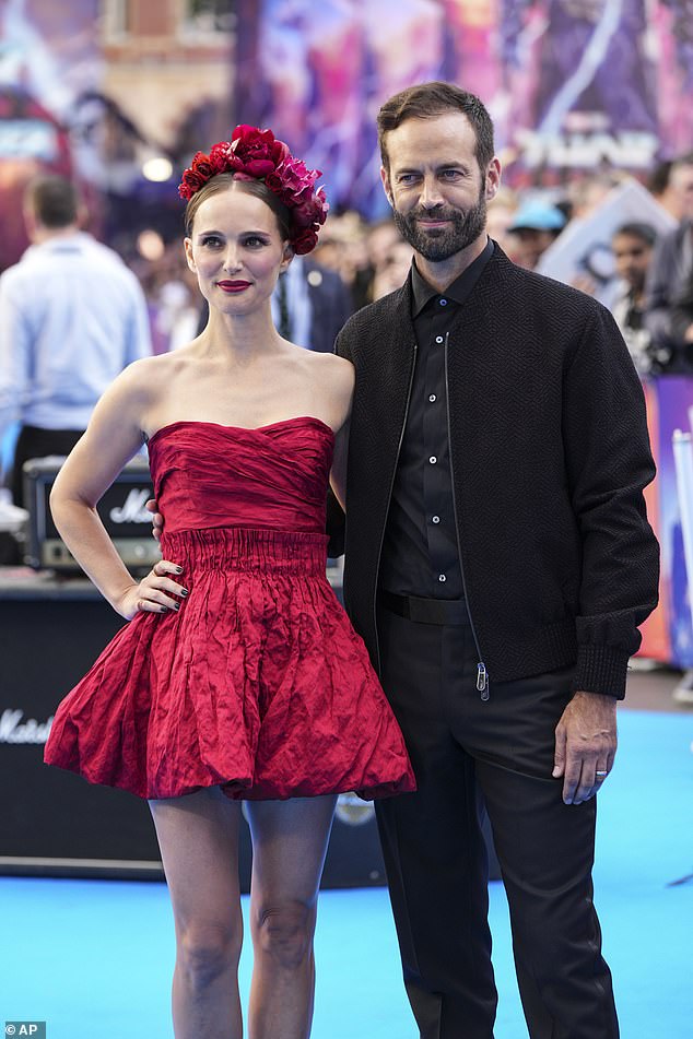 Natalie finalized her divorce from Benjamin Millepied in France in March, ending a 12-year marriage, her rep confirmed to People (pictured in 2022).